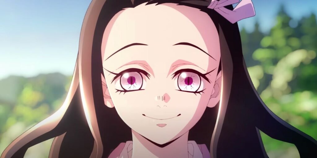 nezuko-smiling-and-saying-good-morning-in-the-demon-slayer-hashira-training-arc-official-trailer-by-crunchyroll.